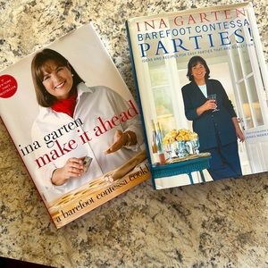 Two Ina Garten Barefoot Contessa cookbooks-excellent condition!